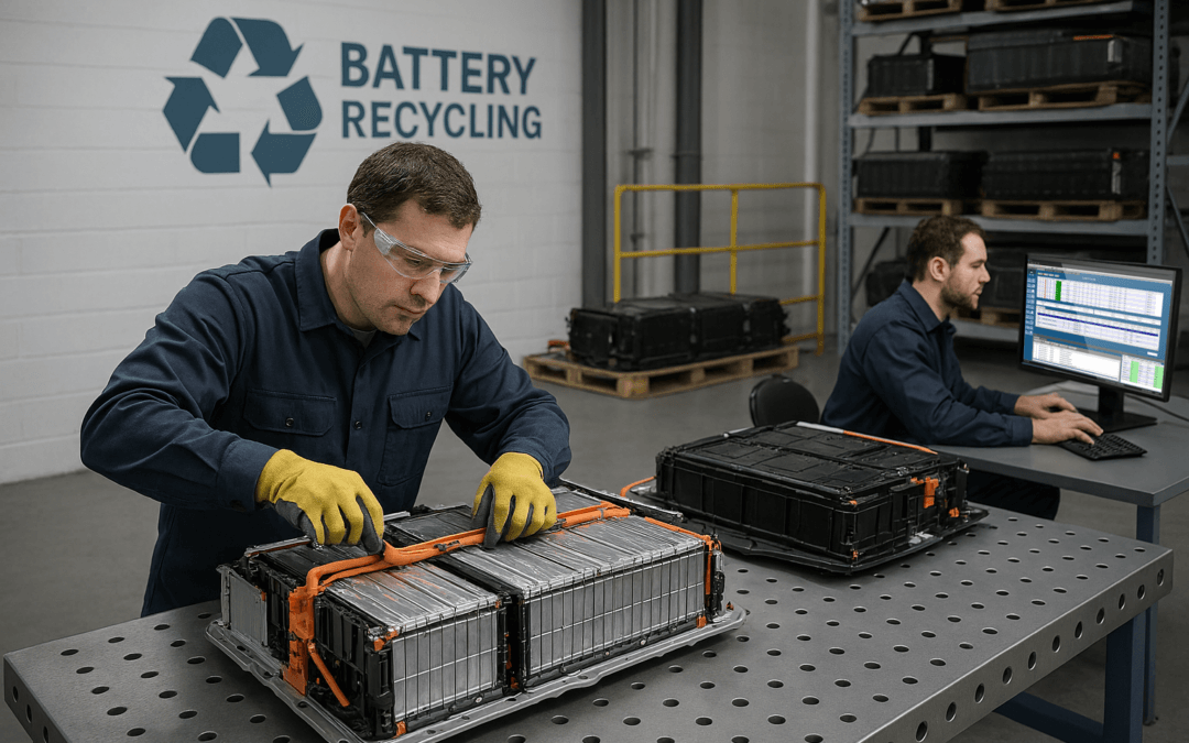 Testing & Recycling EV Batteries: How the Process Works and How A&D Supports Every Step